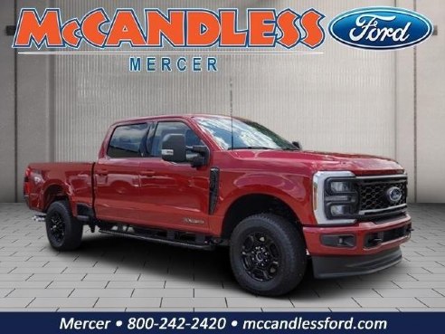 2024 Ford F-250SD XLT Rapid Red Metallic Tinted Clearcoat, Mercer, PA