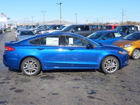 2017 Ford Fusion SE Lightning Blue, Portsmouth, NH