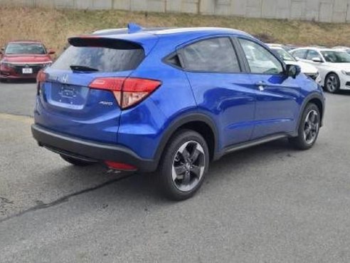 2018 Honda HR-V EX-L Navi Aegean Blue Metallic, Lawrence, MA