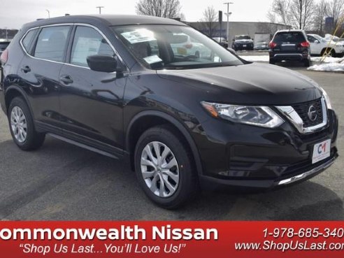 2018 Nissan Rogue S Magnetic Black, Lawrence, MA