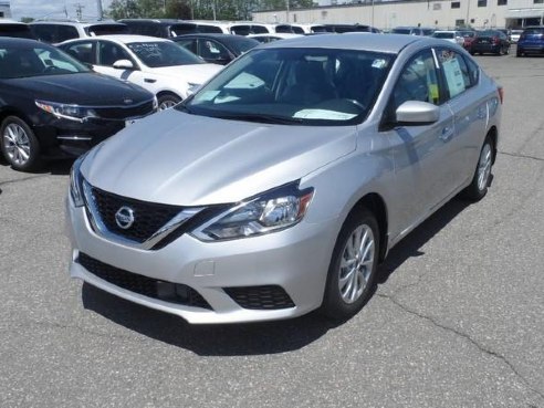 2018 Nissan Sentra SV Brilliant Silver, Lawrence, MA