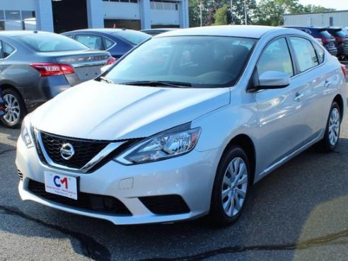 2018 Nissan Sentra S Brilliant Silver, Lawrence, MA