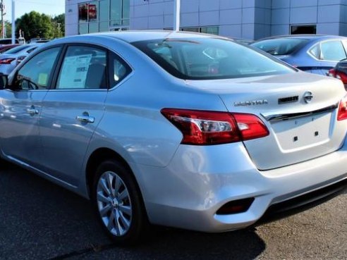 2018 Nissan Sentra S Brilliant Silver, Lawrence, MA