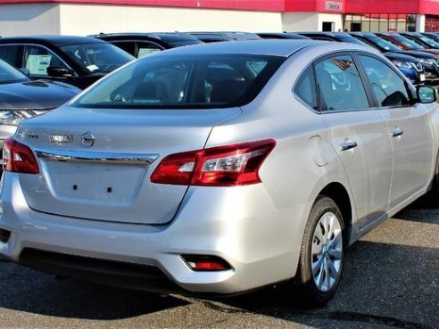 2018 Nissan Sentra S Brilliant Silver, Lawrence, MA