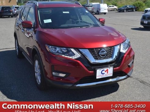 2018 Nissan Rogue SV Scarlet Ember, Lawrence, MA