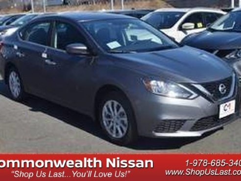 2018 Nissan Sentra SV Gun Metallic, Lawrence, MA