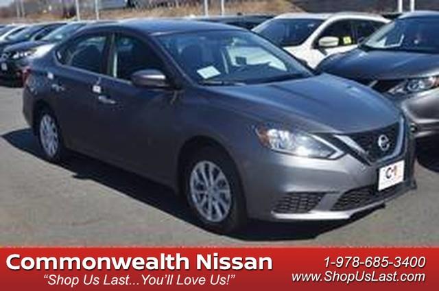 2018 Nissan Sentra SV Gun Metallic, Lawrence, MA