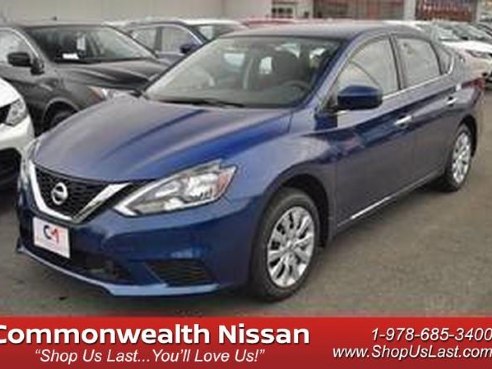 2018 Nissan Sentra S Deep Blue Pearl, Lawrence, MA