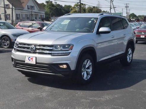 2018 Volkswagen Atlas 3.6L V6 SE Reflex Silver Metallic, Lawrence, MA