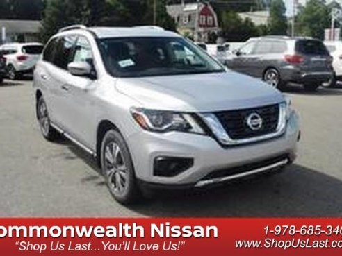 2018 Nissan Pathfinder S Brilliant Silver, Lawrence, MA