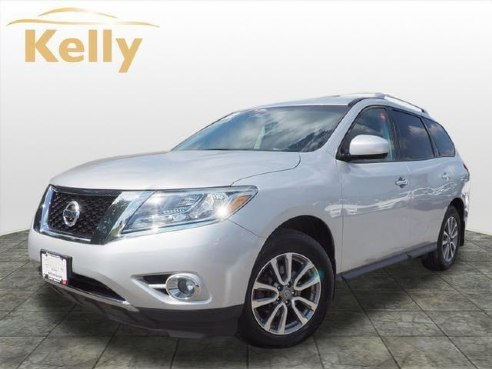 2015 Nissan Pathfinder 4WD 4dr SV Brilliant Silver, Beverly, MA