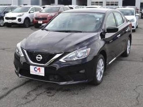 2018 Nissan Sentra SV Super Black, Lawrence, MA