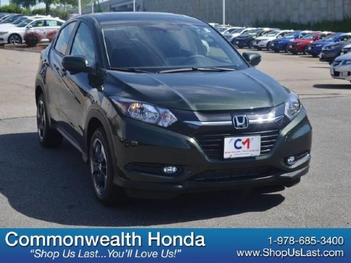 2018 Honda HR-V EX Misty Green Pearl, Lawrence, MA