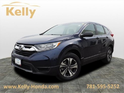 2018 Honda CR-V LX AWD Obsidian Blue Pearl, Lynn, MA