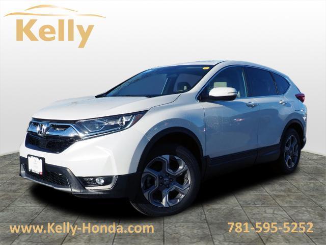 2019 Honda CR-V EX AWD Platinum White Pearl, Lynn, MA