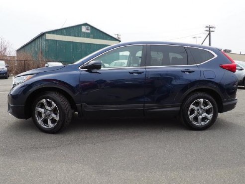 2019 Honda CR-V EX-L AWD Obsidian Blue Pearl, Lynn, MA