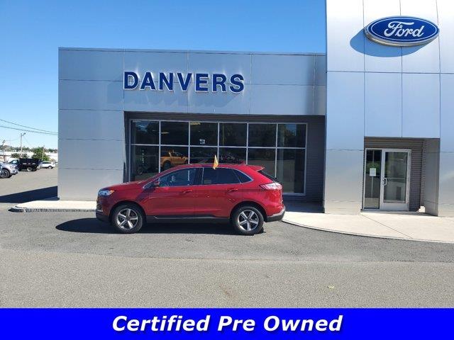 2019 Ford Edge SEL Ruby Red Metallic Tinted Clearcoat, Danvers, MA