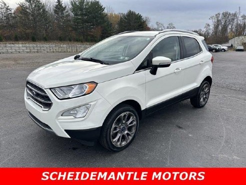 2019 Ford EcoSport Titanium White, Hermitage, PA