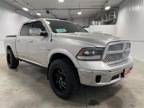 2014 Ram Ram Pickup 1500 Laramie Pickup 4D 5 1-2 ft Silver, Sioux Falls, SD