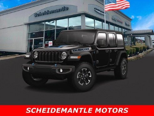 2024 Jeep Wrangler 4xe Rubicon Black Clearcoat, Hermitage, PA