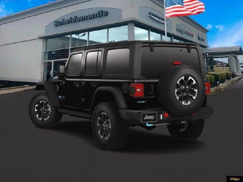 2024 Jeep Wrangler 4xe Rubicon Black Clearcoat, Hermitage, PA