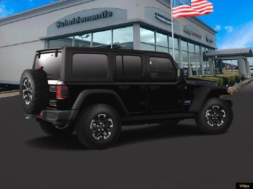 2024 Jeep Wrangler 4xe Rubicon Black Clearcoat, Hermitage, PA