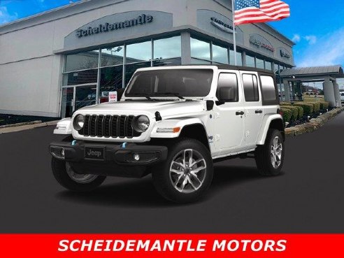 2024 Jeep Wrangler 4xe Sport S Bright White Clearcoat, Hermitage, PA