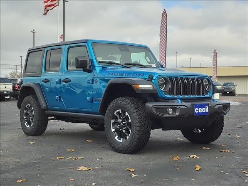 2024 Jeep Wrangler Rubicon 4xe Blue, Burnet, TX