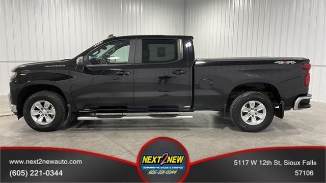 2021 Chevrolet Silverado 1500 LT Pickup 4D 6 1-2 ft Black, Sioux Falls, SD