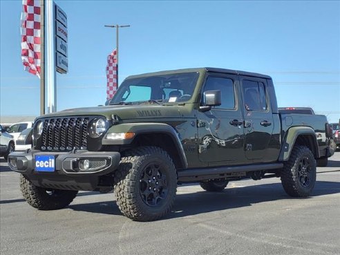 2023 Jeep Gladiator Willys Dk. Green, Burnet, TX