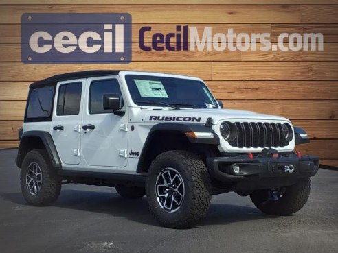 2024 Jeep Wrangler Rubicon White, Burnet, TX