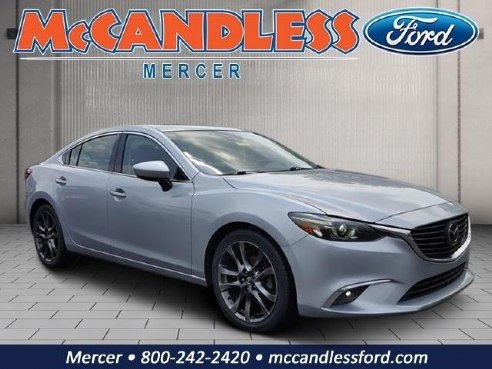 2016 Mazda MAZDA6 i Grand Touring Sonic Silver Metallic, Mercer, PA