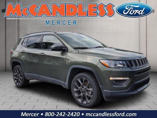 2021 Jeep Compass 80th Special Edition Olive Green Pearlcoat, Mercer, PA