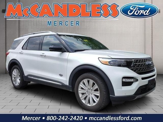 2021 Ford Explorer King Ranch White, Mercer, PA