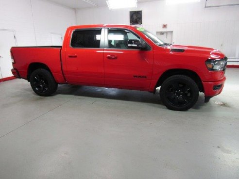 2021 Ram Ram Pickup 1500 Big Horn Flame Red Clearcoat, Beaverdale, PA