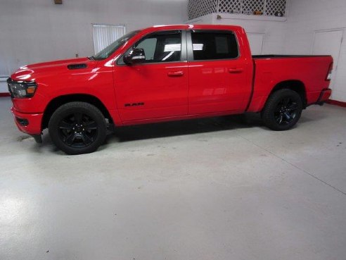 2021 Ram Ram Pickup 1500 Big Horn Flame Red Clearcoat, Beaverdale, PA