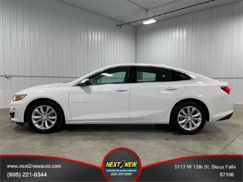 2022 Chevrolet Malibu LT Sedan 4D White, Sioux Falls, SD