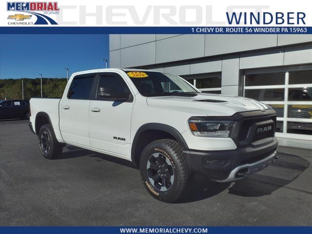 2019 Ram Ram Pickup 1500 Rebel White, Windber, PA