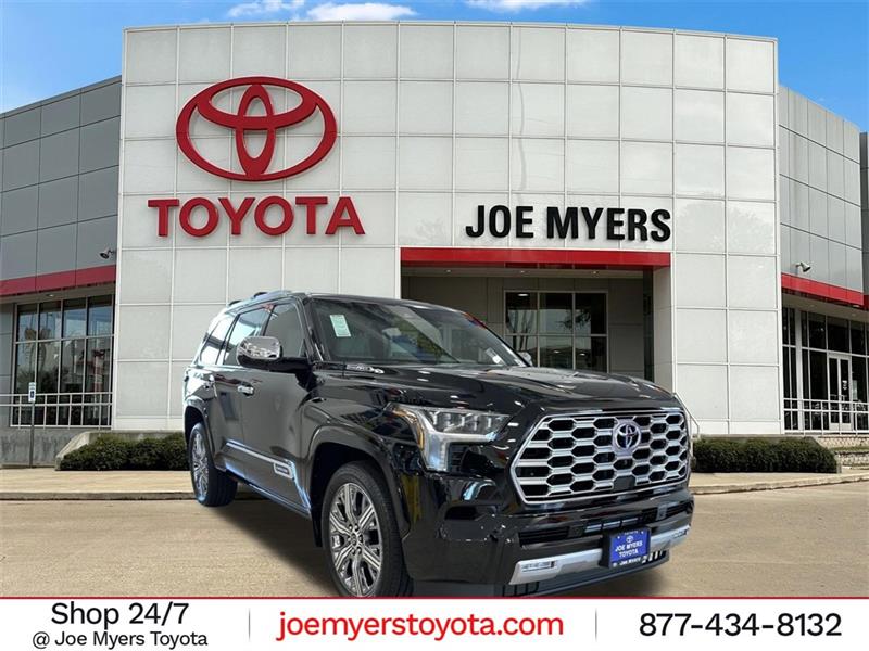 2024 Toyota Sequoia Capstone Black, Houston, TX