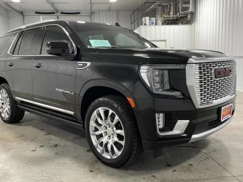 2021 GMC Yukon Denali Sport Utility 4D Black, Sioux Falls, SD