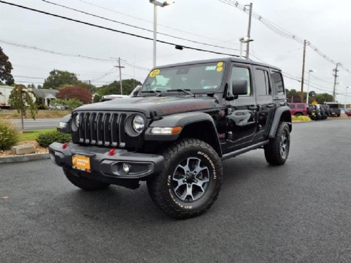 2022 Jeep Wrangler Unlimited Rubicon Black Clearcoat, Lynnfield, MA