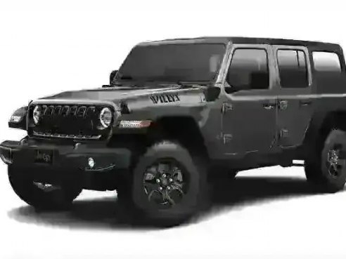 2024 Jeep Wrangler 4xe 4-DOOR WILLYS Granite Crystal, Lynnfield, MA