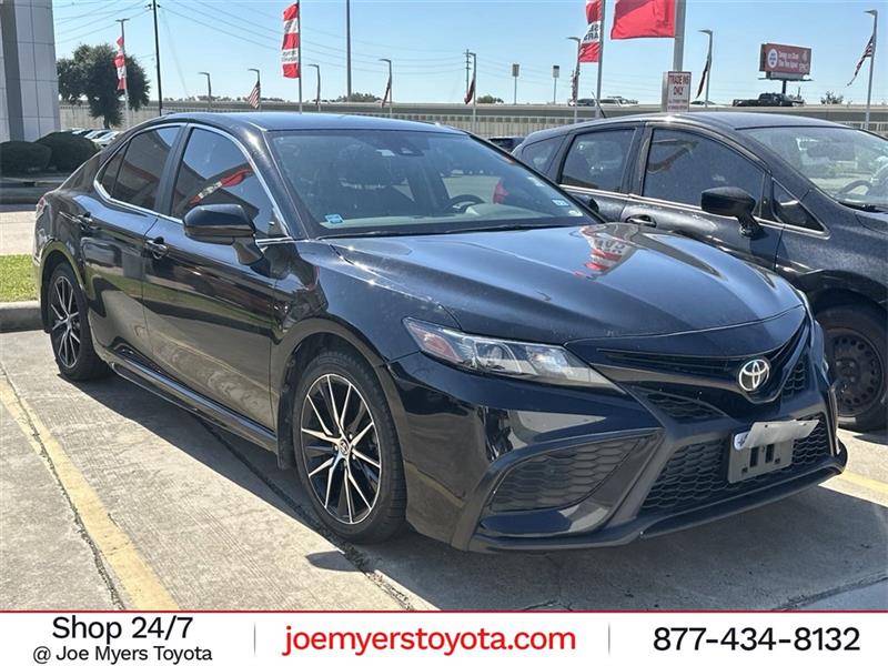 2021 Toyota Camry SE Black, Houston, TX