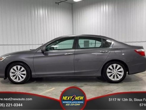 2014 Honda Accord EX-L Sedan 4D Silver, Sioux Falls, SD