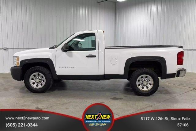 2013 Chevrolet Silverado 1500 Work Truck Pickup 2D 6 1-2 ft White, Sioux Falls, SD