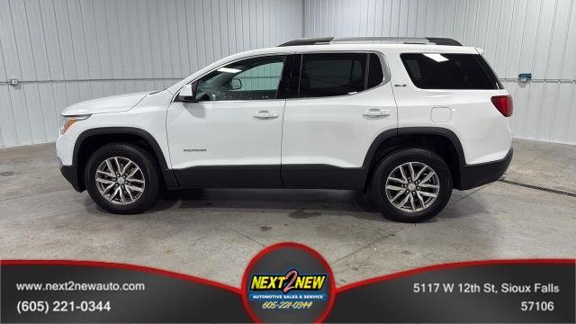 2019 GMC Acadia SLE-2 Sport Utility 4D White, Sioux Falls, SD
