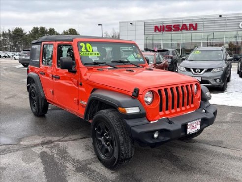 2020 Jeep Wrangler Sport Orange, Concord, NH