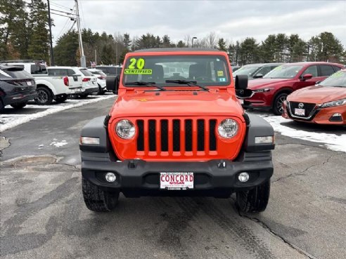 2020 Jeep Wrangler Sport Orange, Concord, NH