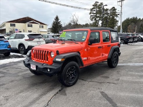 2020 Jeep Wrangler Sport Orange, Concord, NH