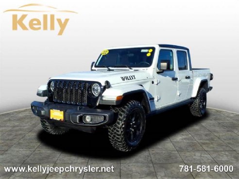 2022 Jeep Gladiator Willys 4x4 Bright White Clearcoat, Lynnfield, MA